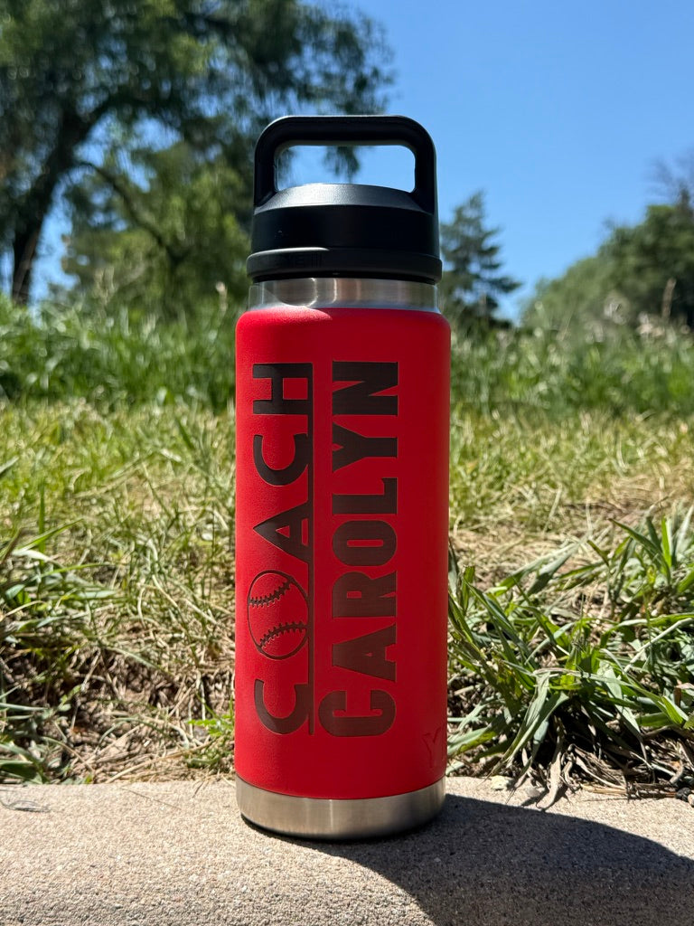 Custom Water Bottle — Name
